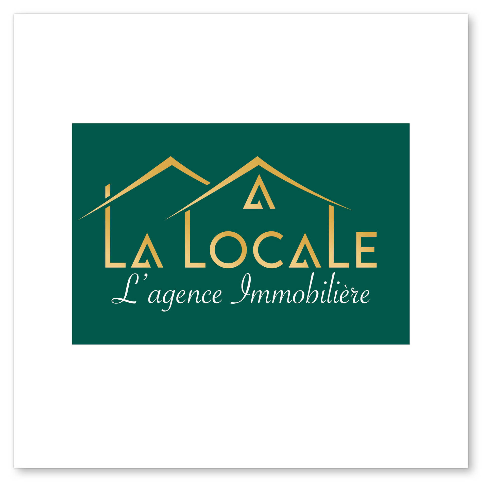 Christelle Perere GraphiCRi identité visuelle logo La Locale agence immobilière Limoges ruchoux